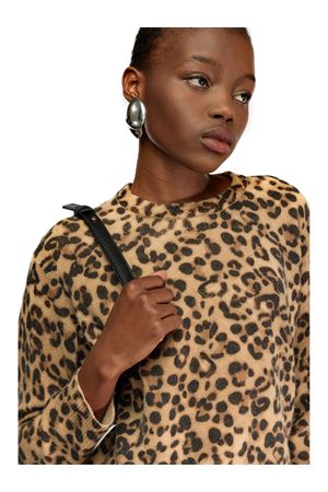 Printed leopard-print cashmere blend jumper SEMI COUTURE | Y5WD48MAC27